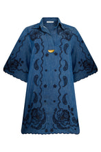 Load image into Gallery viewer, Short denim dress
