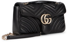 Load image into Gallery viewer, GG Marmont medium shoulder bag in nappa
