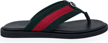 Load image into Gallery viewer, Flip-flops with metallic logo

