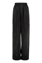 Load image into Gallery viewer, High-waist wide-leg trousers

