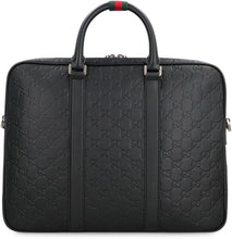 Load image into Gallery viewer, Document bag GG Emblem large
