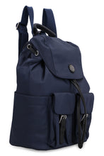 Load image into Gallery viewer, Virginia leather details nylon backpack
