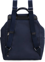 Load image into Gallery viewer, Virginia leather details nylon backpack
