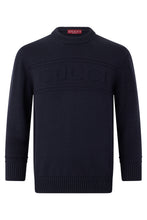 Load image into Gallery viewer, Cotton and wool sweater with intarsia
