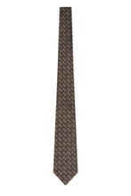 Load image into Gallery viewer, Silk jacquard tie with monogram
