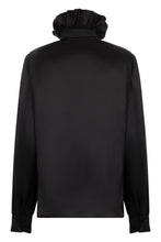 Load image into Gallery viewer, Silk blouse with bow
