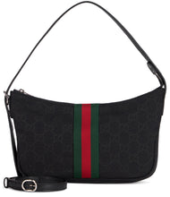 Load image into Gallery viewer, Shoulder bag Lunetta small with monogram fabric

