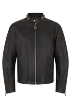 Load image into Gallery viewer, Leather jacket with clamps
