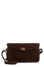 Load image into Gallery viewer, Shoulder bag Le 7 Media in suede leather
