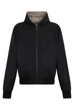 Load image into Gallery viewer, Reversible bomber with hood
