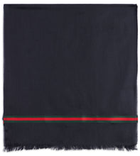 Load image into Gallery viewer, Scarf with fringes and web band
