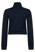 Load image into Gallery viewer, Zip sweatshirt in ribbed jersey

