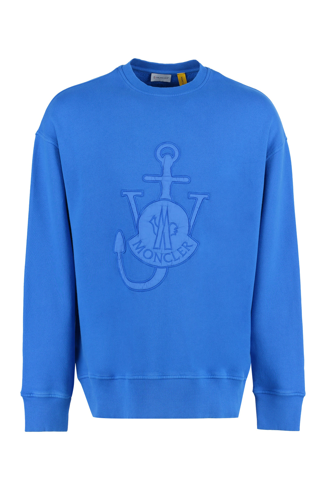 1 Moncler JW Anderson - Logo detail cotton sweatshirt