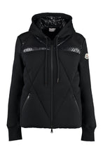 Load image into Gallery viewer, Padded front panel full-zip track-jacket
