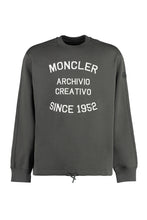 Load image into Gallery viewer, Logo embroidered cotton sweatshirt
