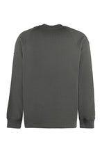 Load image into Gallery viewer, Logo embroidered cotton sweatshirt
