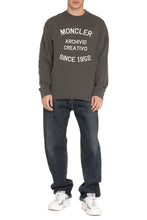 Load image into Gallery viewer, Logo embroidered cotton sweatshirt

