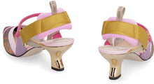 Load image into Gallery viewer, Colibrì mesh pointy-toe slingbacks
