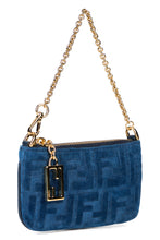 Load image into Gallery viewer, Baguette Mini bag in plush denim
