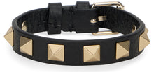 Load image into Gallery viewer, Rockstud bracelet in leather
