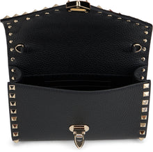 Load image into Gallery viewer, Rockstud mini shoulder bag in leather
