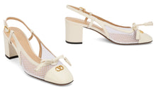 Load image into Gallery viewer, Slingback with wide heel
