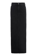 Load image into Gallery viewer, SNACKS! The Candy Stick denim skirt
