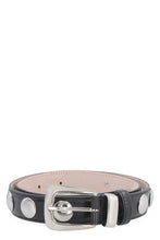 Load image into Gallery viewer, Hugo studded leather belt

