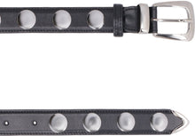 Load image into Gallery viewer, Hugo studded leather belt
