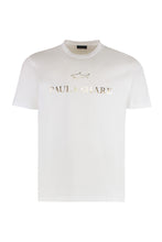 Load image into Gallery viewer, T-shirt in cotton jersey with logo print
