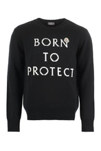 Load image into Gallery viewer, Moncler Born to Protect - Crew-neck wool sweater
