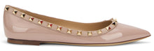 Load image into Gallery viewer, Rockstud ballet flats in leather

