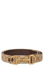 Load image into Gallery viewer, Reversible belt with monogram and buckle
