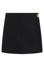 Load image into Gallery viewer, Short pants skirt in wool and silk blend
