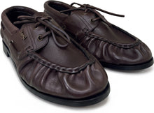 Load image into Gallery viewer, Leather loafers with laces
