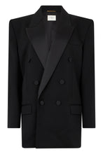 Load image into Gallery viewer, Double-breasted blazer with lance lapel
