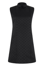 Load image into Gallery viewer, Long dress to the knee in monogram fabric

