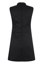 Load image into Gallery viewer, Long dress to the knee in monogram fabric
