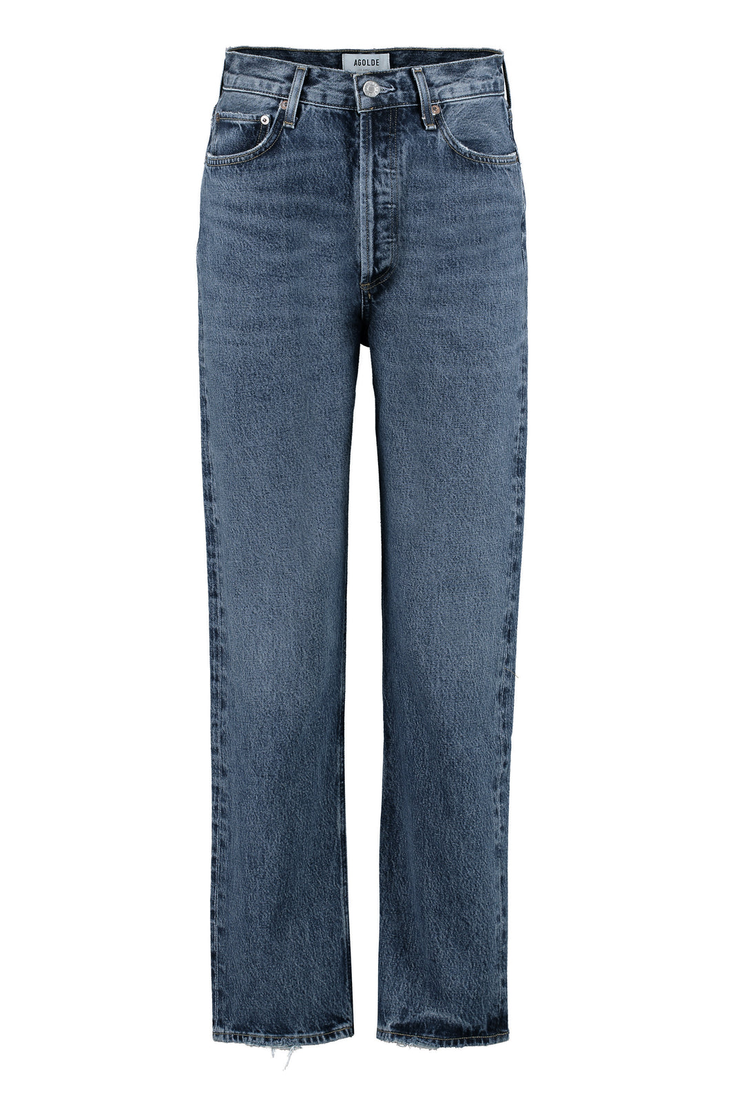 90s Pinch Waist 5-pocket straight-leg jeans