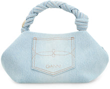 Load image into Gallery viewer, GANNI Bou denim handbag
