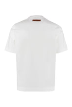 Load image into Gallery viewer, Cotton crew-neck T-shirt

