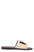 Load image into Gallery viewer, Canvas slippers with logo
