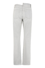 Load image into Gallery viewer, Criss Cross straight leg jeans
