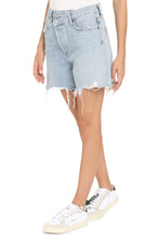 Load image into Gallery viewer, Criss Cross denim shorts
