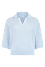 Load image into Gallery viewer, Cotton polo sweater
