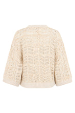 Load image into Gallery viewer, Lace sweater with sequins
