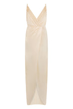 Load image into Gallery viewer, Long dress with V-neck
