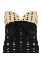 Load image into Gallery viewer, Plusdepois print chiffon top
