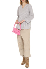 Load image into Gallery viewer, Affori striped cotton tunic-shirt

