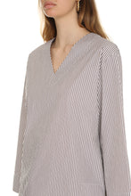 Load image into Gallery viewer, Affori striped cotton tunic-shirt
